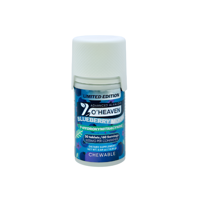 7 O’Heaven 30ct 7OH Chewable Tabs Blueberry Moon 20mg Per Tablets - Seven Tech