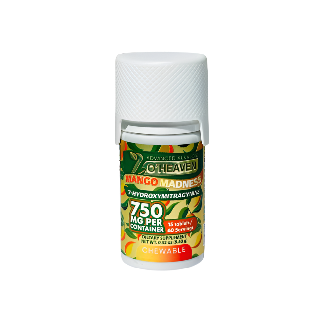 7 O'Heaven 15ct 7OH Tabs Mango Madness 50mg Per Tablets - Seven Tech