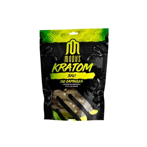 MODUS KRATOM CAPSULES 150CT - BALI - Seven Tech