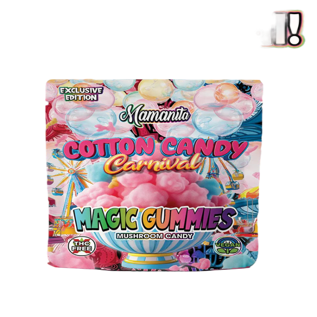 🎁 Mamanita Cotton Candy Magic Gummies Mushroom Candy 10pcs 800mg 8000mg Per Pkg (100% off)