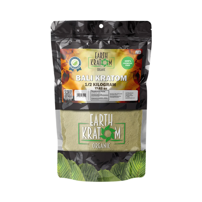 EARTH KRATOM POWDER 500G - BALI - Seven Tech
