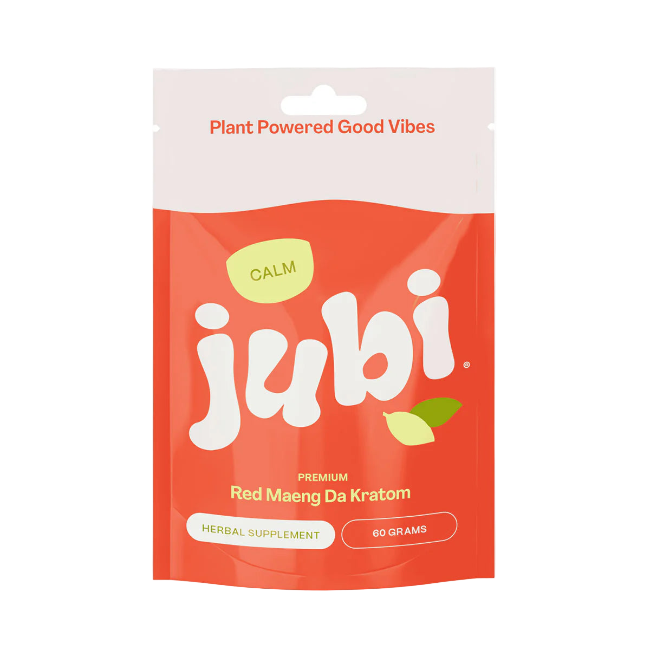 Jubi Calm Red Maeng Da Kratom Powder 60g - Seven Tech