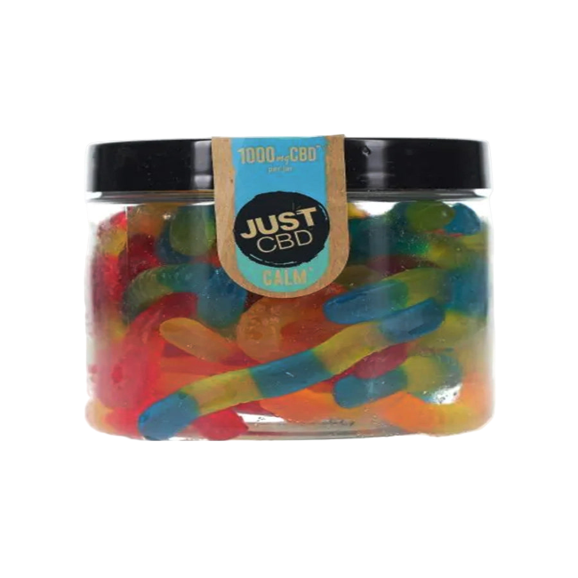 JUST CBD CALM GUMMIES 1000MG - WORMS - Seven Tech