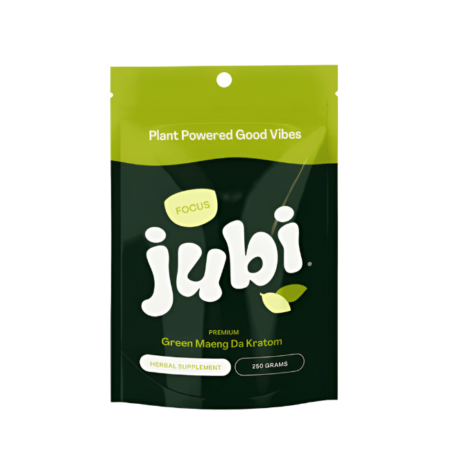 Jubi Focus Green Maeng Da Kratom Powder 250g - Seven Tech