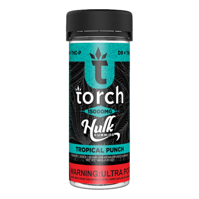 Torch Hulk Gummies CBD 15000mg Tropical Punch - Seven Tech