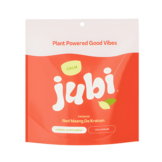 Jubi Calm Red Maeng Da Kratom Powder 1kg - Seven Tech