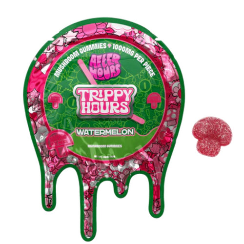 NOOTROPIC MUSHROOM BLEND GUMMIES 10CT WATERMELON TWIST 10000 MG PER BAG - Seven Tech