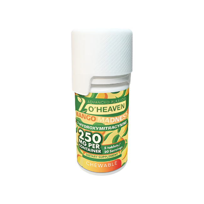 7 O'Heaven 5ct 7OH Tabs Mango Madness 50mg Per Tablets - Seven Tech