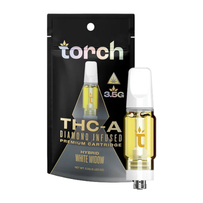 ORCH DIAMOND INFUSED PREMIUM THC-A CARTRIDGE 3.5G - WHITE WIDOW HYBRID - Seven Tech