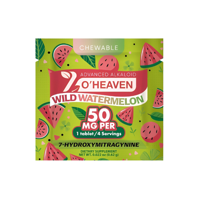7 O'Heaven 1ct 7OH Tabs Wild Watermelon 50mg Per Tablets - Seven Tech