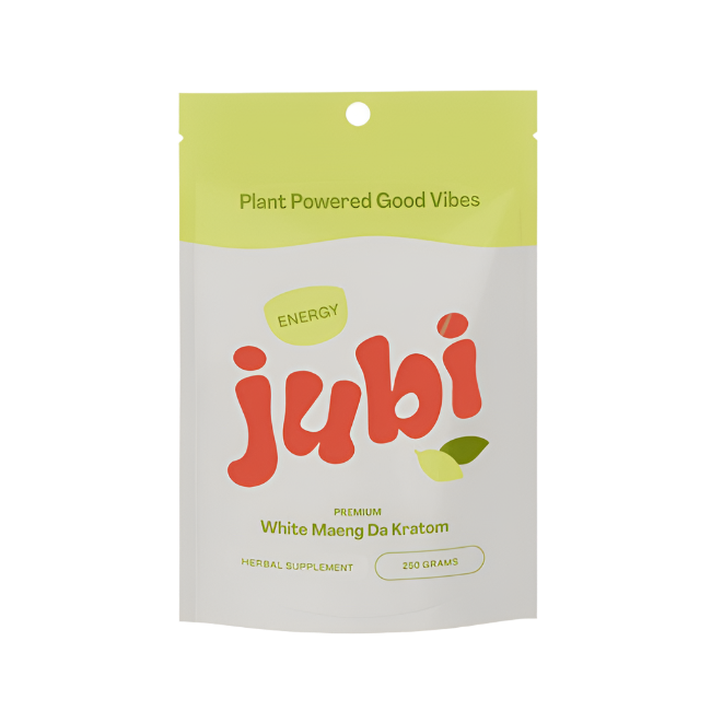 Jubi Energy White Maeng Da Kratom Powder 250g - Seven Tech