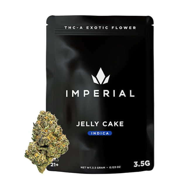 Imperial THC-A Exotic Flower Fakies 3.5g Jelly Cake Indica - Seven Tech