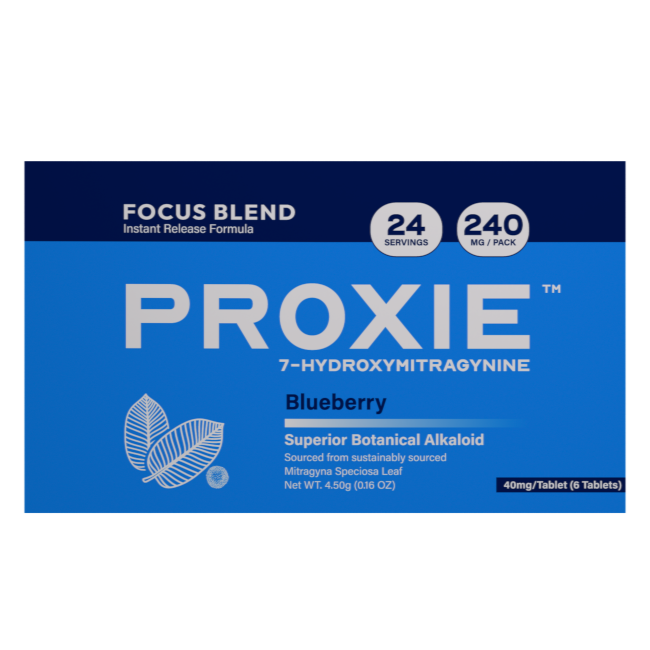 PROXIE 7OH 6CT 240MG (40MG PER TABLET) - BLUEBERRY SUPERIOR BOTANICAL ALKALOID - Seven Tech