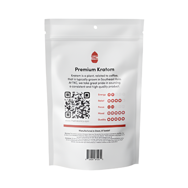 THE KRATOM COMPANY POWDER 8OZ - BALI RED VEIN - Seven Tech