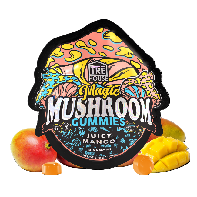 TRE House Mushroom Gummies Juicy Mango 15 Gummies - Seven Tech