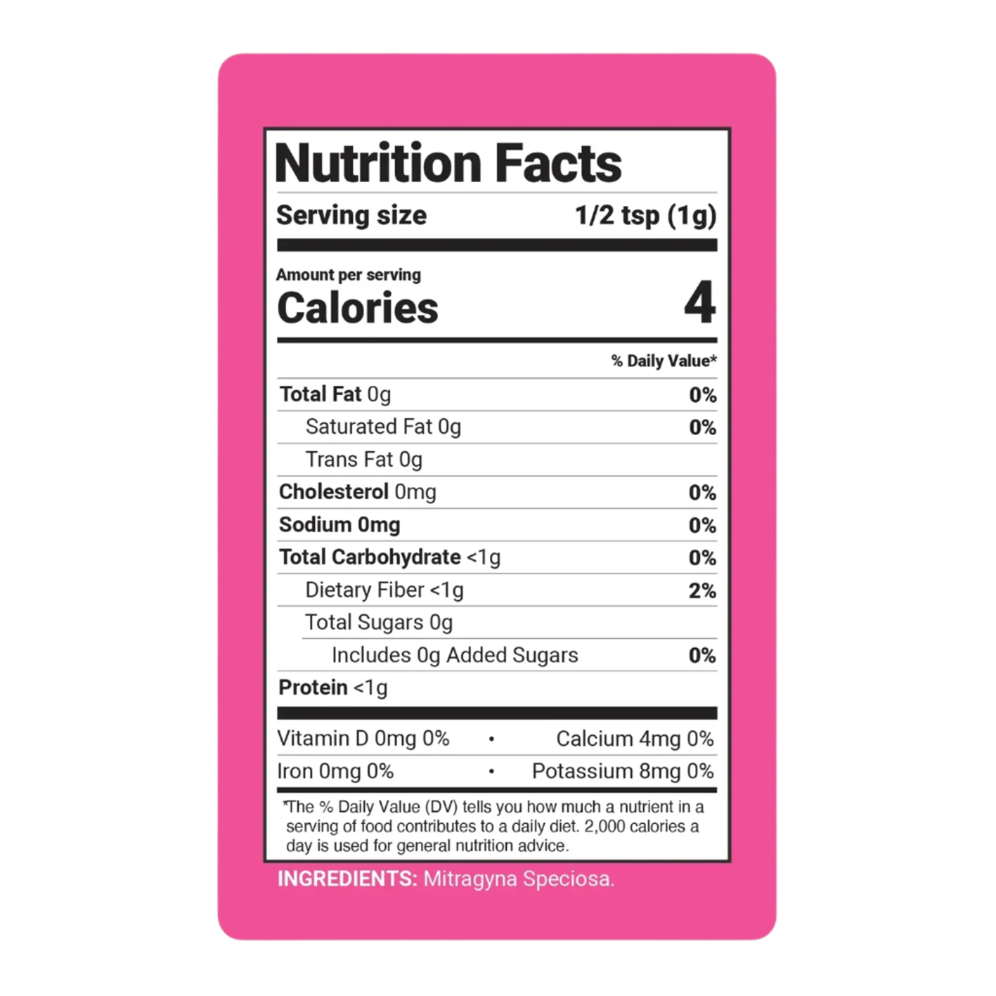 HAPPY HIPPO KRATOM POWDER 1123G / 4OZ - GHOST HIPPO / BORNEO WHITE VEIN - Seven Tech