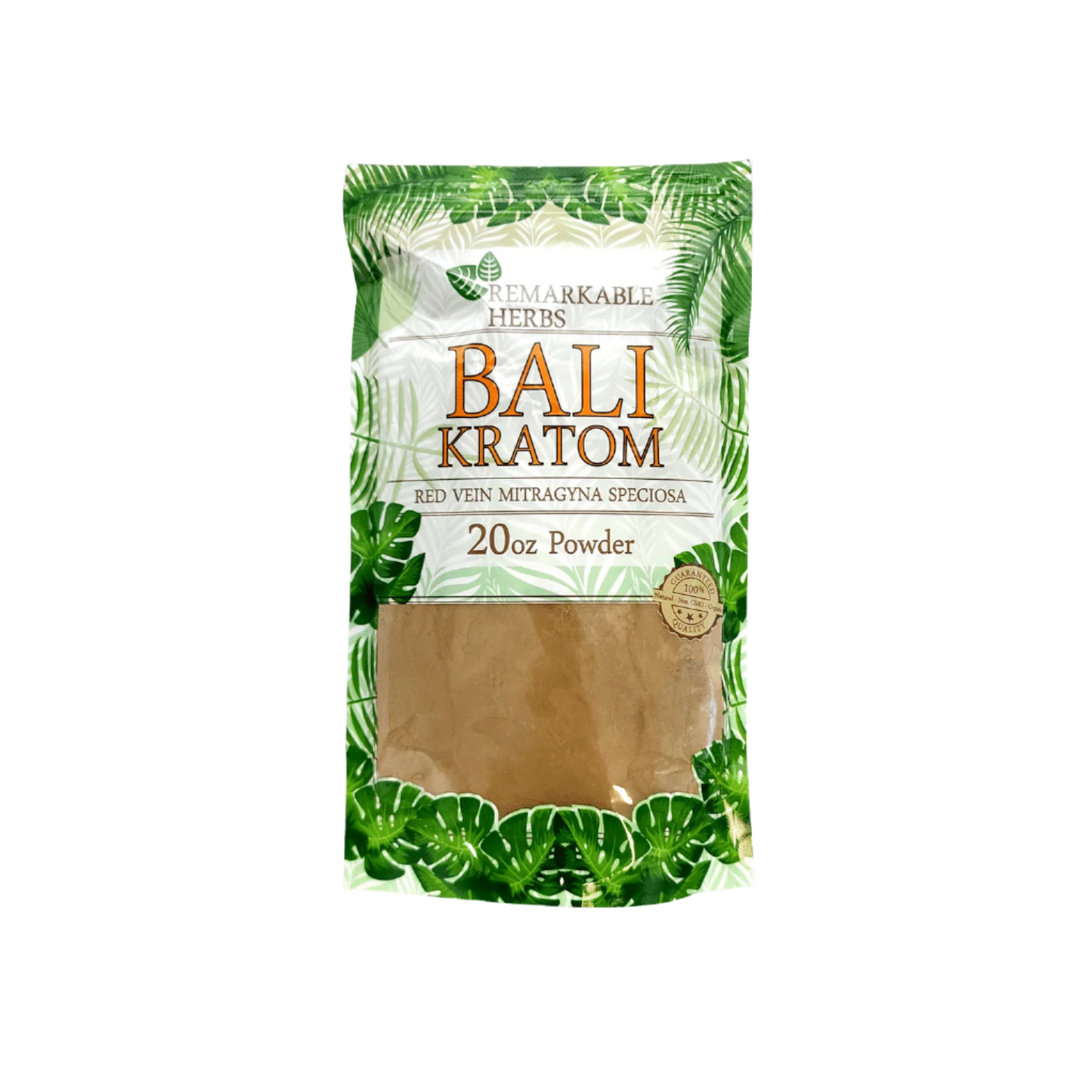 REMARKABLE HERBS KRATOM POWDER 20OZ - BALI RED VEIN - Seven Tech