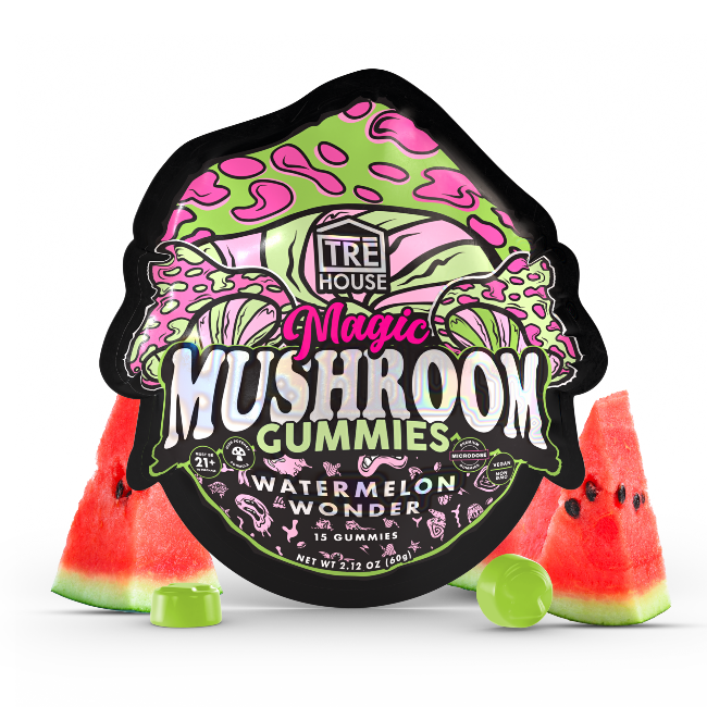 TRE House Mushroom Gummies Watermelon Wonder 15 Gummies - Seven Tech