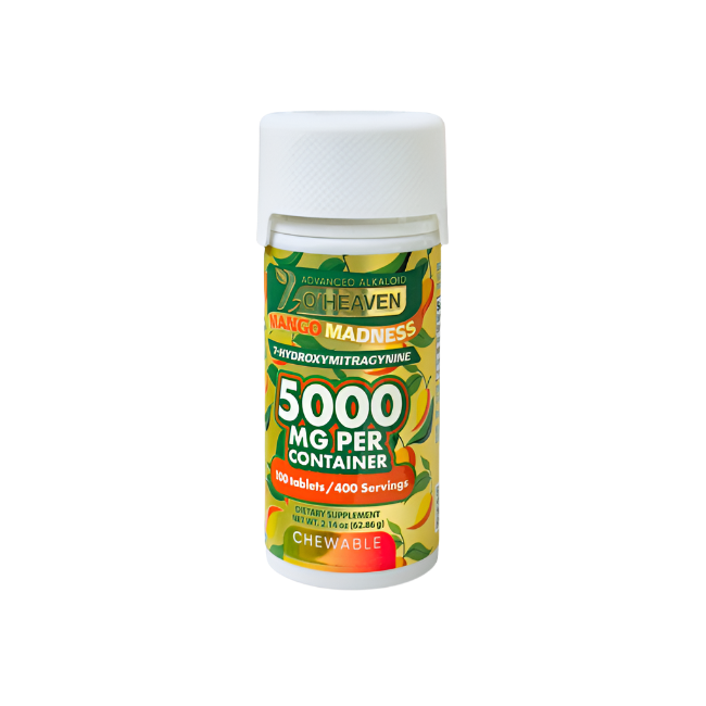 7 O'Heaven 100ct 7OH Tabs Mango Madness 50mg Per Tablets - Seven Tech