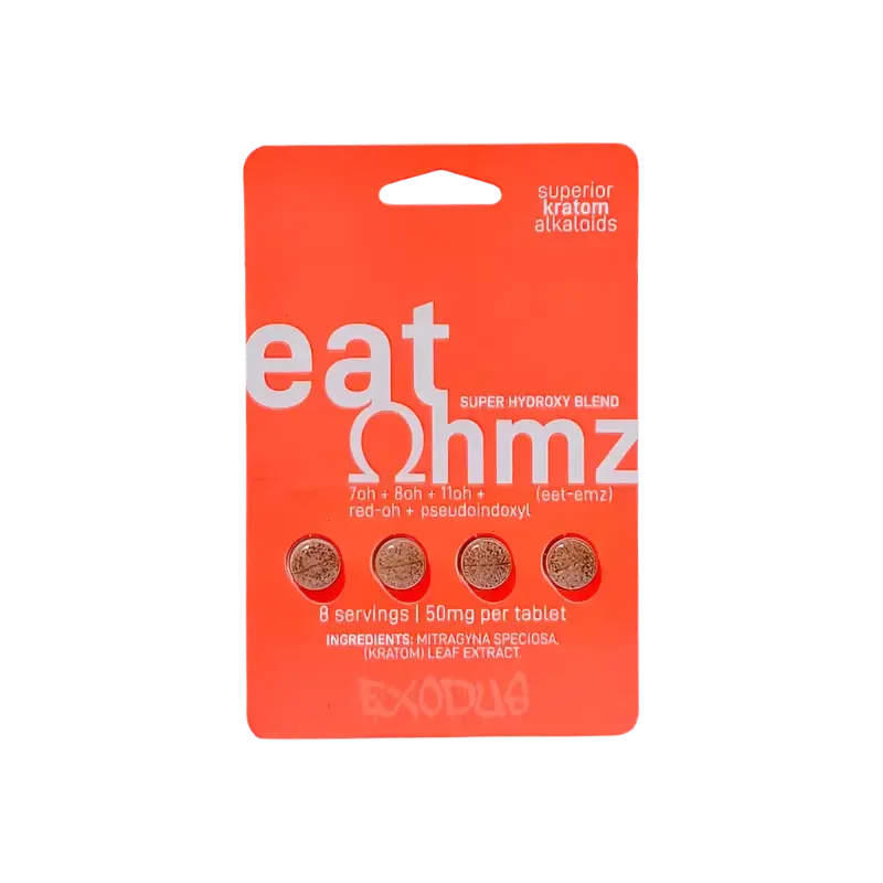 Eat OHMZ 4ct 7OH Tabs 7-OH 8OH 11OH Red-OH 50mg per Tablet - Seven Tech