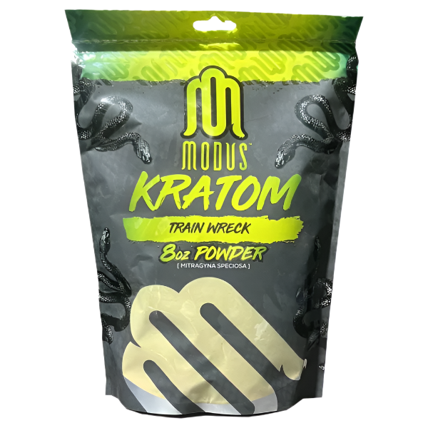 MODUS KRATOM POWDER 8OZ - TRAIN WRECK - Seven Tech