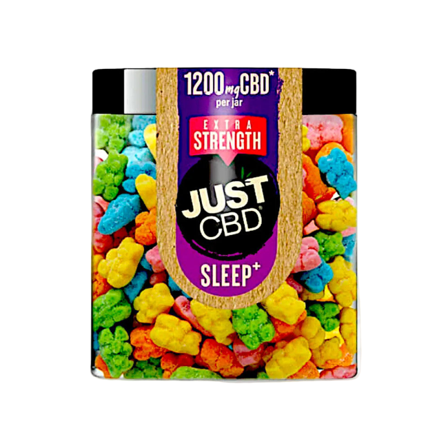 JUST CBD SLEEP NIGHTTIME GUMMIES 1200MG - SOUR BEARS - Seven Tech