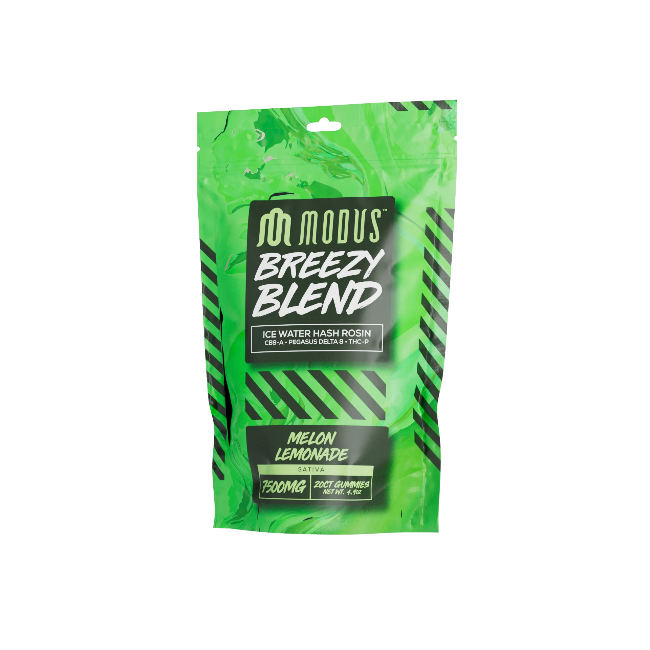 MODUS BREEZY BLEND 7500MG GUMMIES - MELON LEMONADE SATIVA - Seven Tech