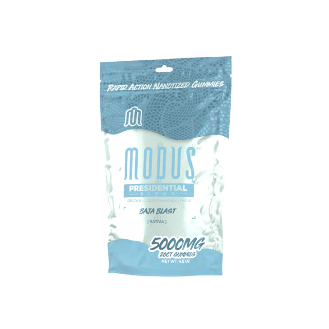 MODUS PRESIDENTIAL BLEND 5000MG GUMMIES - BAJA BLAST SATIVA - Seven Tech