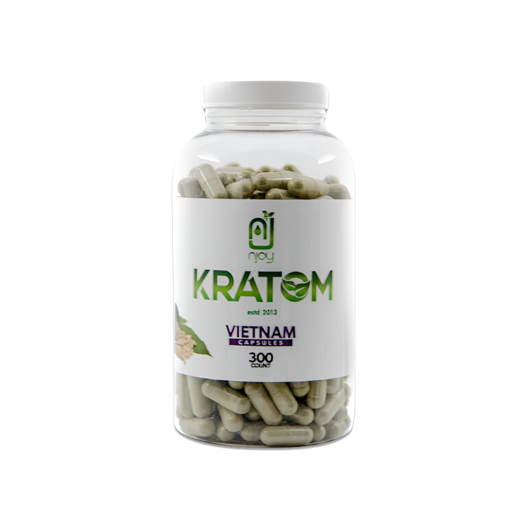 NJOY KRATOM CAPSULES 300CT - VIETNAM - Seven Tech