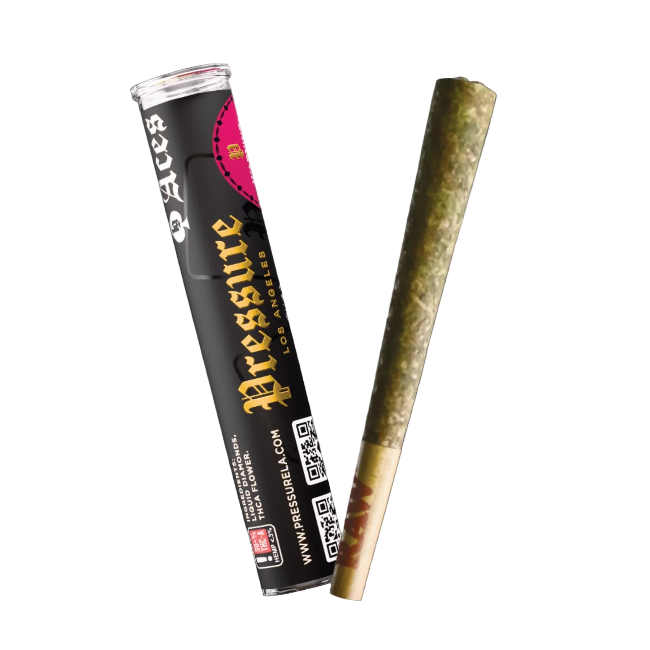 Pressure LA Aces Infused Pre-Rolls 1g Black Cherry OG Indica - Seven Tech