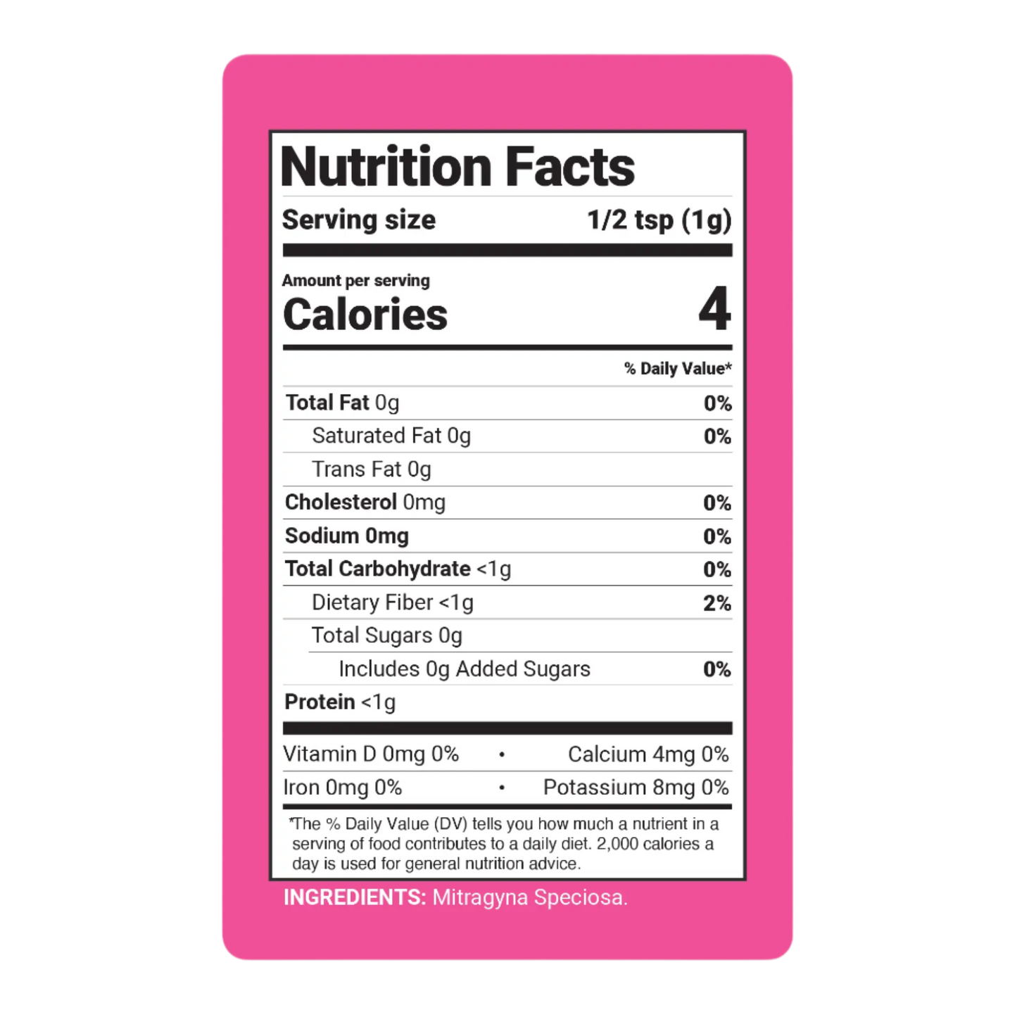 HAPPY HIPPO KRATOM POWDER 500G / 17.6OZ - GHOST HIPPO / BORNEO WHITE VEIN - Seven Tech