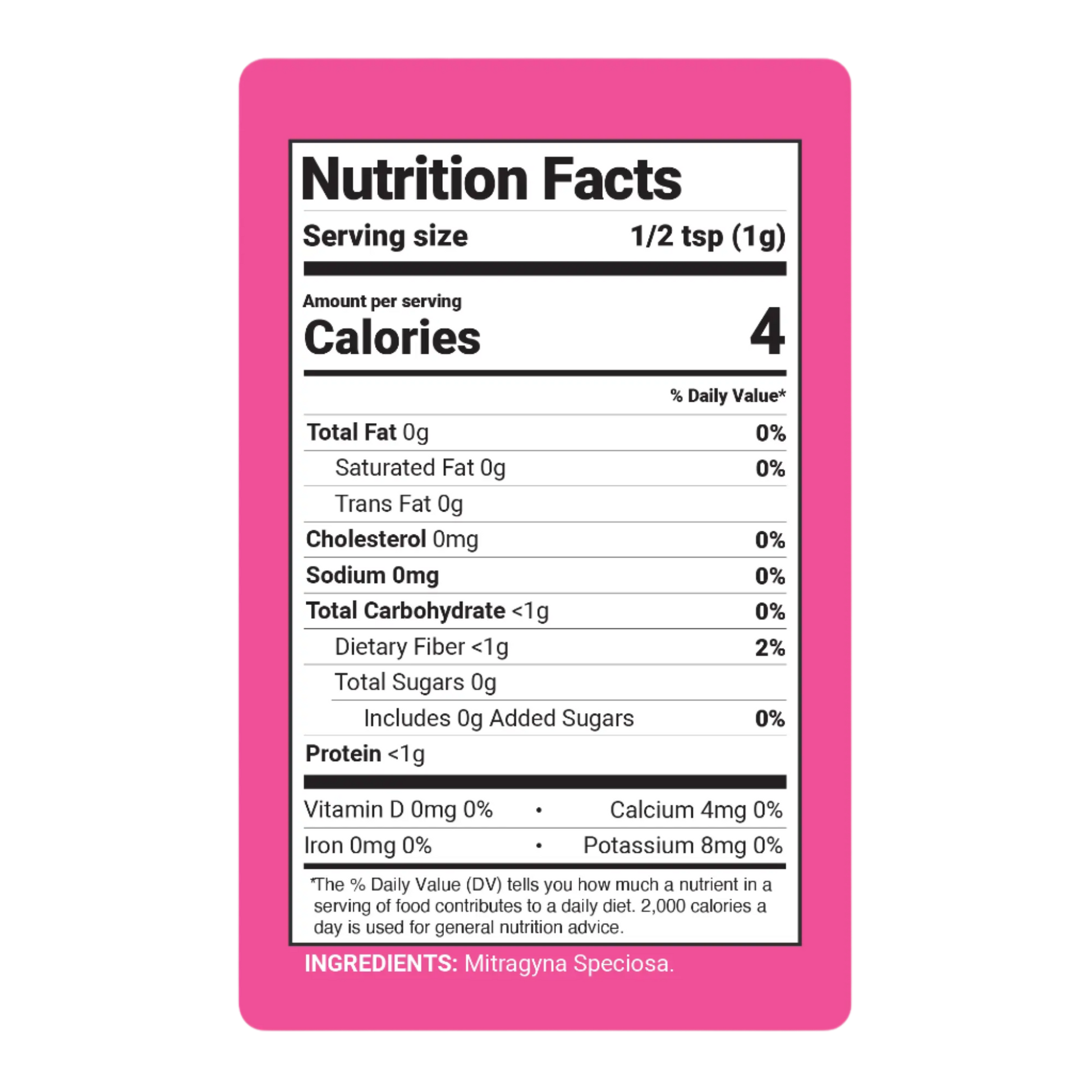 HAPPY HIPPO KRATOM POWDER 500G / 17.6OZ - GHOST HIPPO / BORNEO WHITE VEIN - Seven Tech