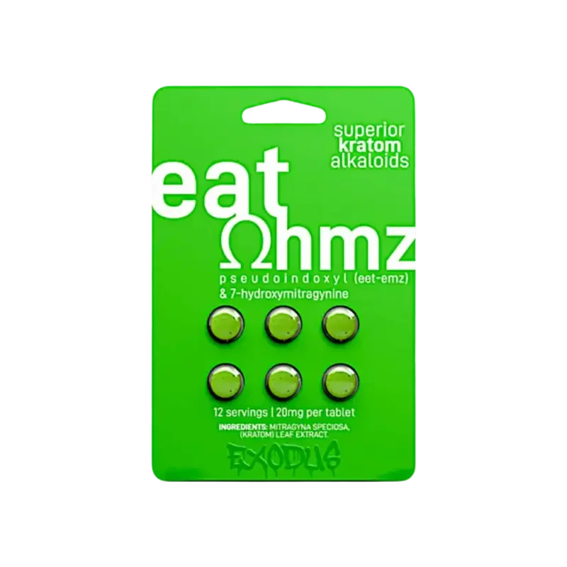 Eat OHMZ 6ct 7OH Tabs Exodus Extract Green Pseudo+7OH 20mg per Tablet - Seven Tech