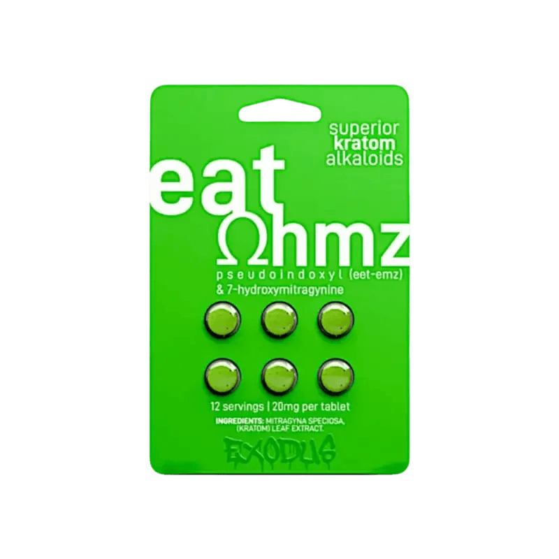 Eat OHMZ 6ct 7OH Tabs Exodus Extract Green Pseudo+7OH 20mg per Tablet - Seven Tech
