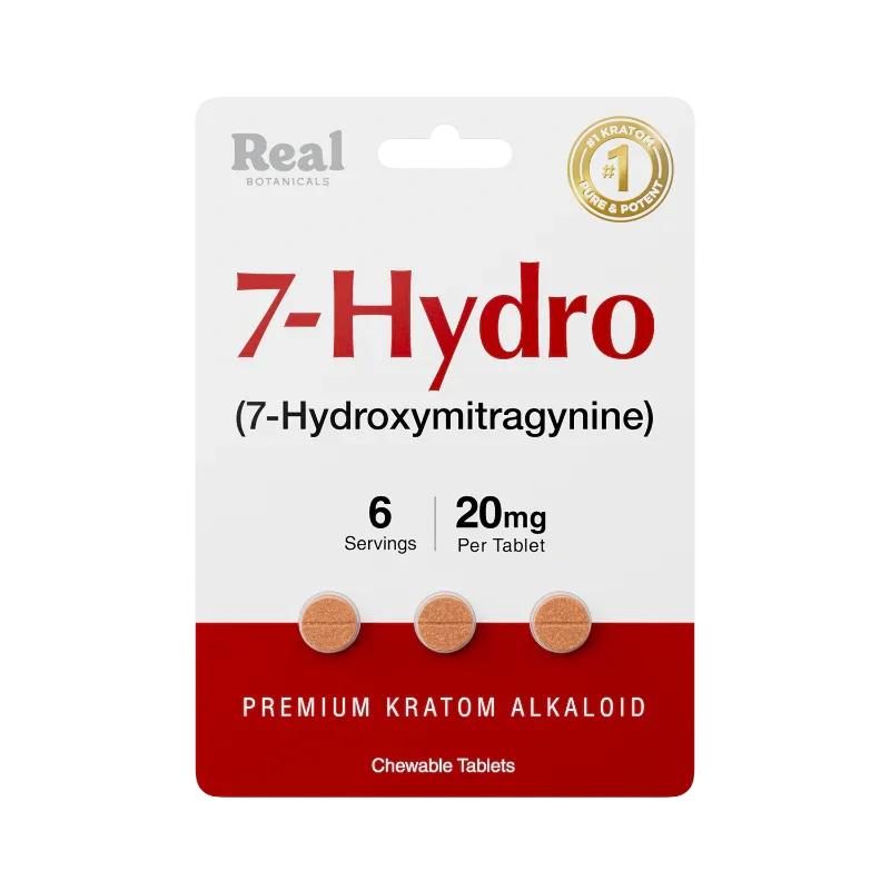 Real Botanicals 3ct 7OH Tabs 7-Hydro 20mg Per Tablet - Seven Tech