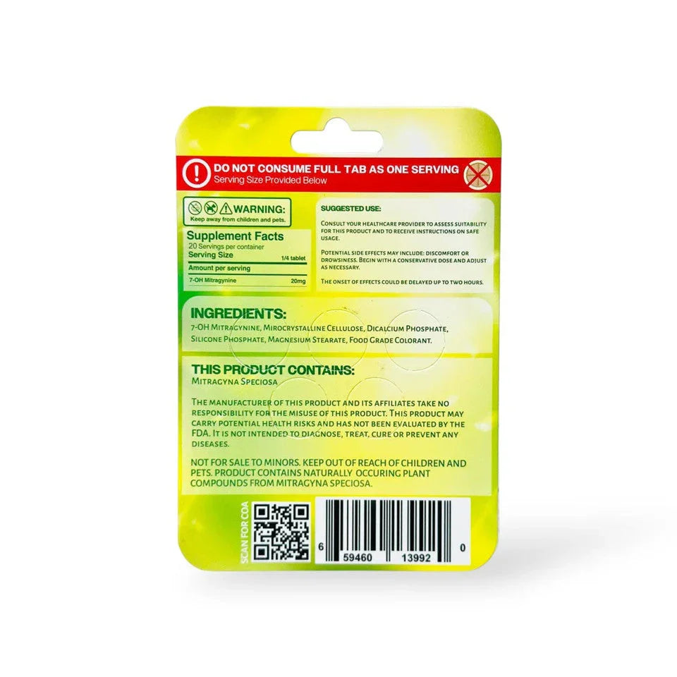 7Stax 5ct 7OH Tabs Apple Pie 80mg per Tablet - Seven Tech