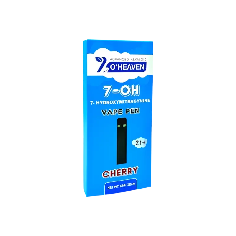 7 O'Heaven 1ct 7OH Cherry Vape Pen 100mg - Seven Tech