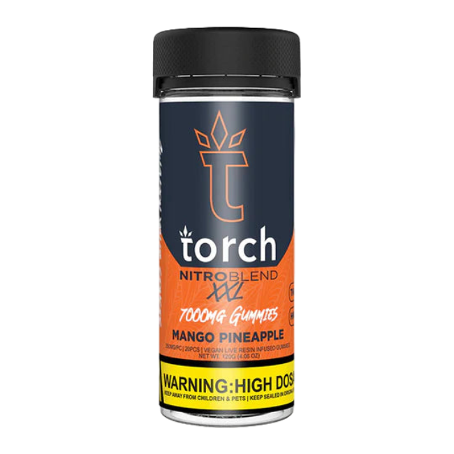 Torch Nitro Blend XXL 7000mg Gummies Mango Pineapple - Seven Tech