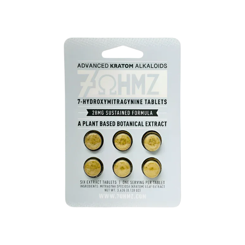 7OHMZ 6ct 7OH Tabs Sustained Formula 28mg per Tablet - Seven Tech