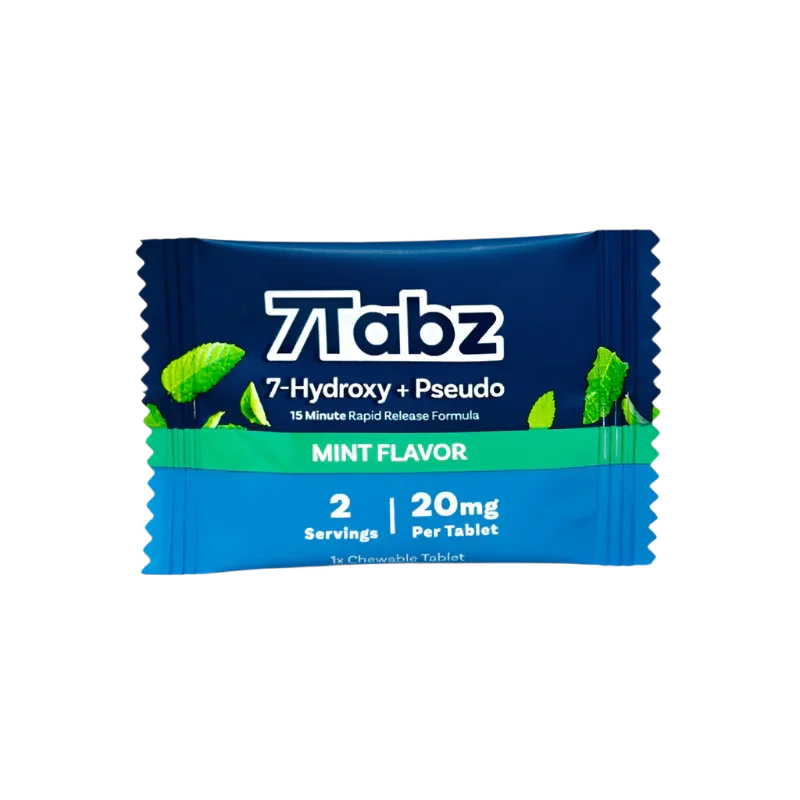 7Tabz 1ct 7OH + Pseudo Mint 20mg Per Tablet - Seven Tech