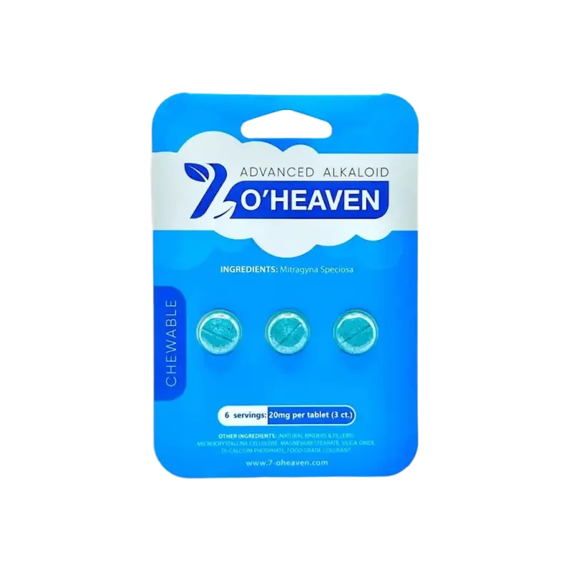 7OHeaven 3ct 7OH Original Chewable Tabs 20mg per Tablet - Seven Tech