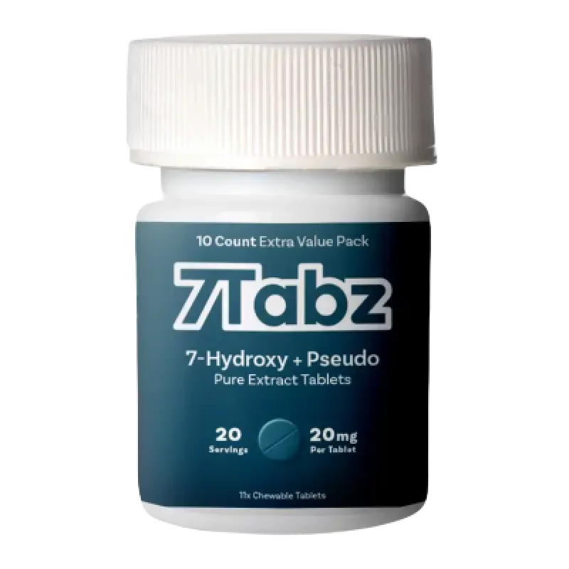 7Tabz 10ct 7OH + Psuedo Chewable Tabs Regular 20mg per Tablet - Seven Tech