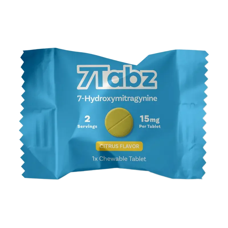 7Tabz 1ct 7OH Chewable Tabs Citrus 15mg per Tablet - Seven Tech