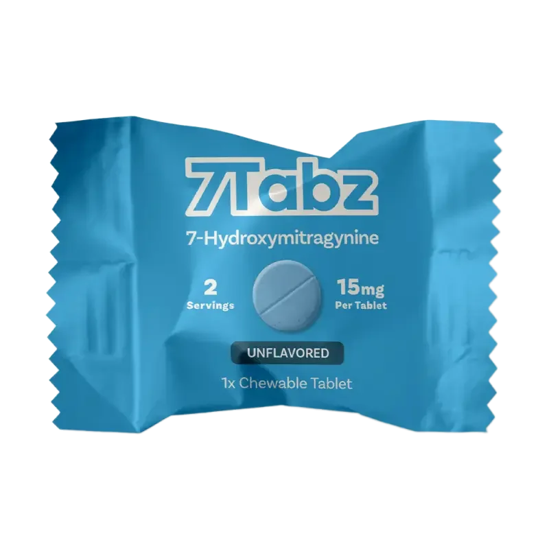 7Tabz 1ct 7OH Chewable Tabs Unflavored 15mg per Tablet - Seven Tech