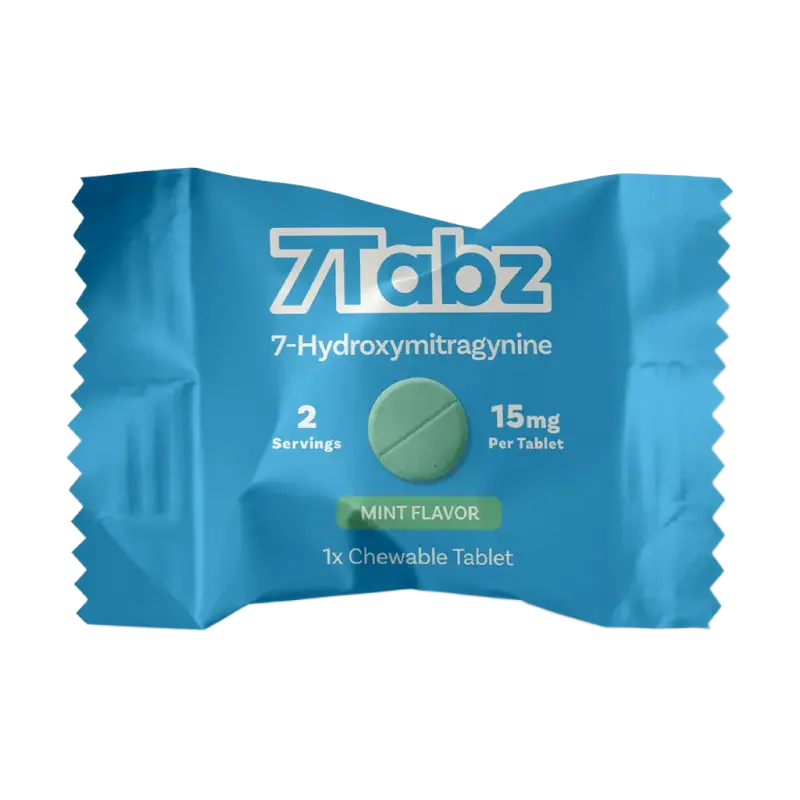 7Tabz 1ct 7OH Chewable Tabs Mint 15mg per Tablet - Seven Tech