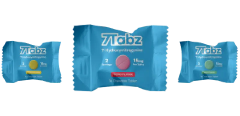 7Tabz 7-OH Tabs 3ct 15mg Flavor Bundle - Seven Tech