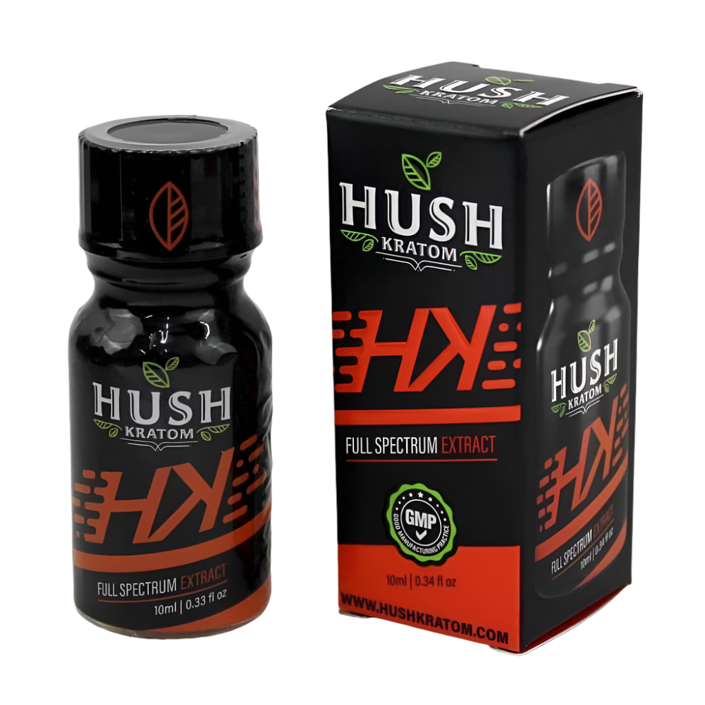 HUSH KRATOM SHOT 10ML - HK / FULL SPECTRUM EXTRACT - Seven Tech