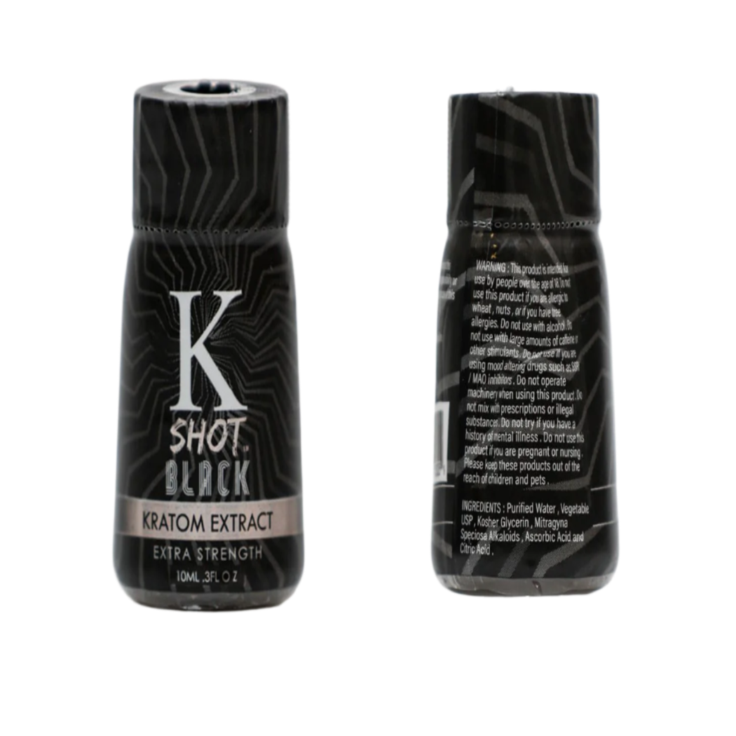 K SHOT 10ML - BLACK EXTRA STRENGTH - Seven Tech