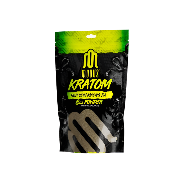MODUS KRATOM POWDER 8OZ - MAENG DA RED VEIN - Seven Tech