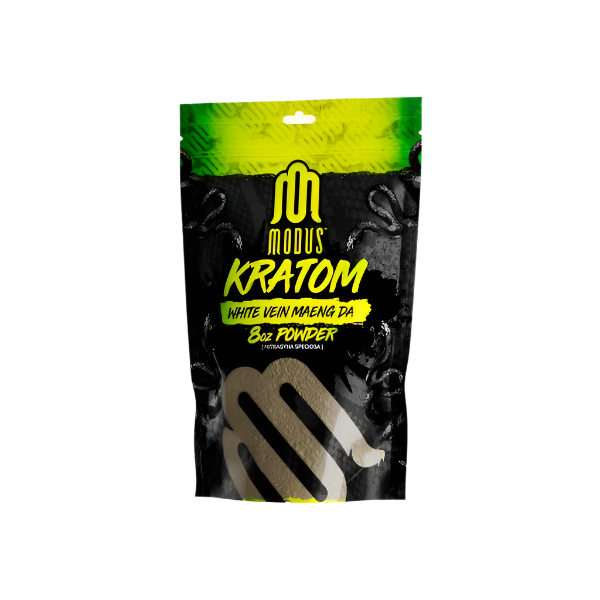 MODUS KRATOM POWDER 8OZ - MAENG DA WHITE VEIN - Seven Tech